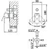 Смеситель для душа Cezares Porta PORTA-VDIM-BIO белый фото 2
