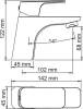 Смеситель для раковины Wasserkraft Salm 2703 фото 4