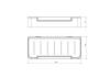 Полка Aquatek AQ4966CR хром, 12x29 фото 4