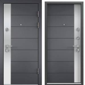 Входная стальная дверь Torex PROFESSOR-4+ 02 PP 221755 ПВХ Оскуро/ПВХ Оскуро 2000x880