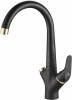 Смеситель для кухни ZorG Steel Hammer SH 815 BLACK BR