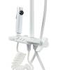 Душевая стойка Royce Abby RCS-110304WH с гигиеническим душем, белый матовый фото 8