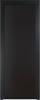 Межкомнатная дверь Profil Doors 1 AX цвет профиля Черный, стекло безопасное 6 мм монохром черный 700x2000