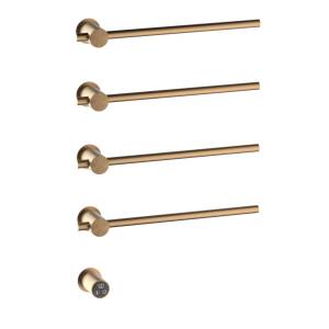 Полотенцесушитель электрический Timo Saona 040/19SM встраиваемый, розовое золото