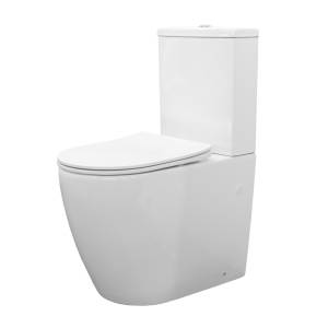 Унитаз-компакт Comforty CF41253S, сиденье микролифт, белый глянец