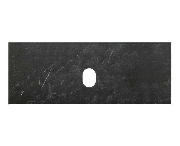 Столешница BelBagno KEP-120-MNO-W0 Marmo Nero Opaco, 120.4x46.2