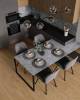 Слэб керамический Staro Slab Matt Krater Perla Rustic 120х120 фото 17