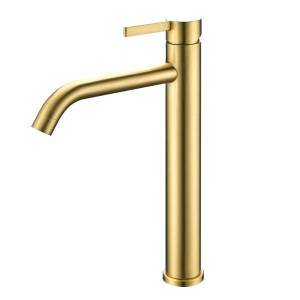 Смеситель для раковины Splenka S221.15.03 золотой сатин