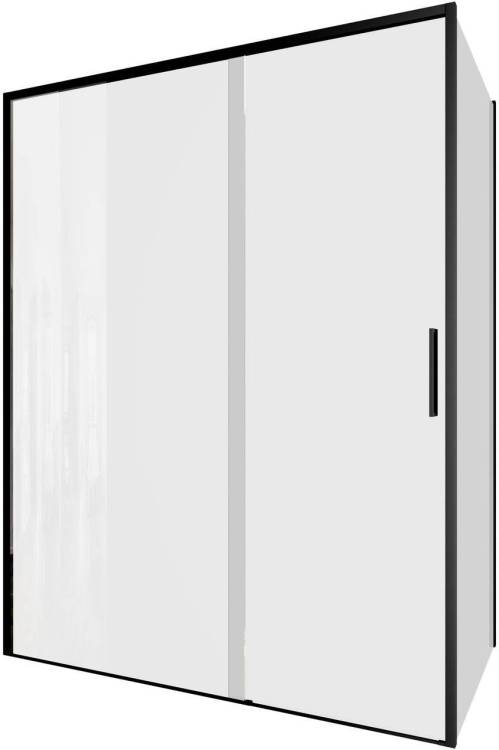 Душевой уголок Aquanet Pleasure Evo AE65-150x80-BT профиль черный, прозрачное стекло