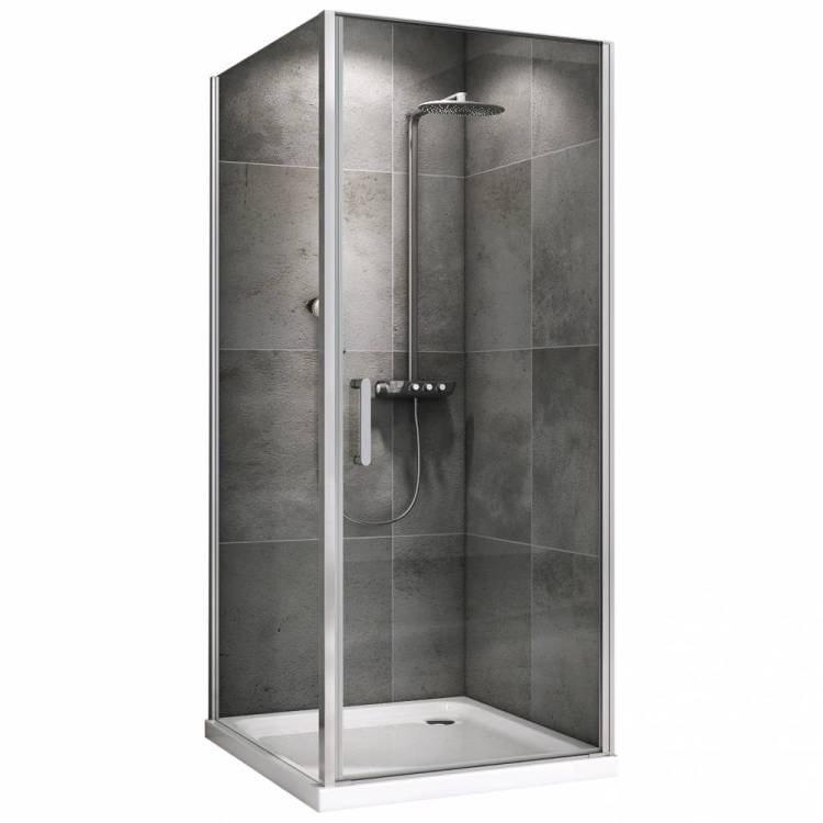 Душевой уголок Abber Sonnenstrand AG04100-S75 Хром