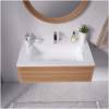 Раковина Uperwood Modul 2911020340 белая глянцевая, 80x45 фото 4