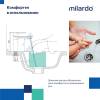 Смеситель для раковины Milardo Maze MAZBL00M01 черный матовый фото 7
