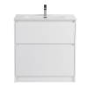 Тумба с раковиной BelBagno KRAFT 80 напольная, Bianco Opaco
