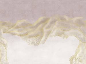 Бесшовные Eco обои Ortograf Artline 34557 Linear abstraction Холст ОЕ-Х