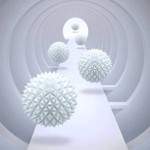 3D Фотообои Artegrafico «Абстрактный тоннель» ABS-023 канвас