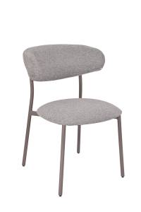 Стул Stool Group Ayla DX-2547X QY004-16 серый, серые ножки