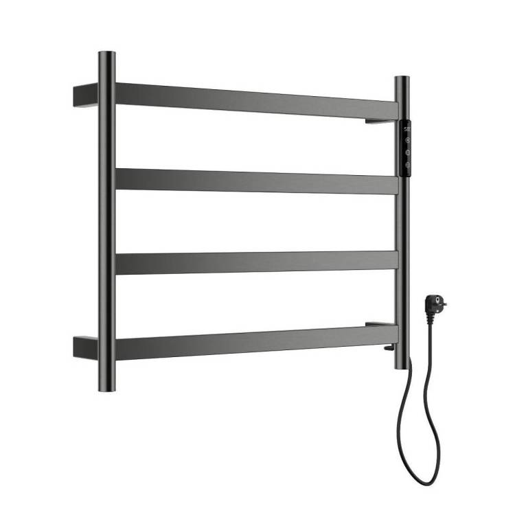 Полотенцесушитель электрический Wonzon & Woghand WW-A404-GM темный графит