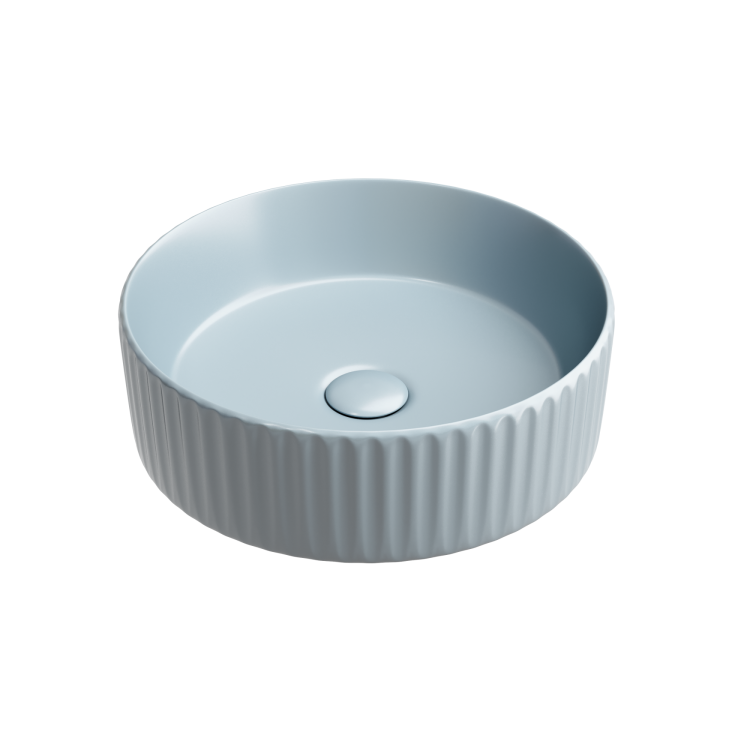 Раковина Ceramica Nova Element CN6057MHL серо-голубой матовый, 36x36
