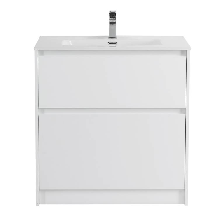 Тумба с раковиной BelBagno KRAFT 80 напольная, Bianco Opaco