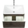 Тумба с раковиной Belbagno Albano ALBANO-700-2C-SO-RNG 70x45x50 Rovere Nature Grigio подвесная с двумя выкатными ящиками фото 5