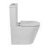 Унитаз-компакт BelBagno Flay-Tor BB2149CP-TOR/SC/BB2149T безободковый, с сиденьем микролифт, белый фото 5
