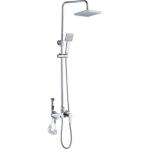 Душевая стойка Haiba HB2416 хром, с гигиеническим душем