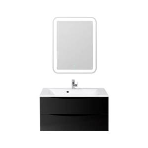 Мебель для ванной BelBagno Marino 90 nero lucido