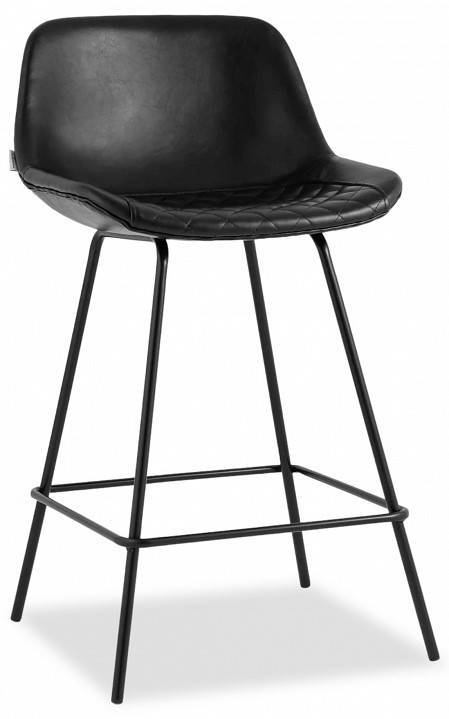 Стул полубарный Stool Group Деймон AV 463-Pb-08(PP) экокожа черный