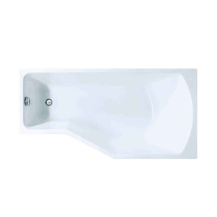 Акриловая ванна Creto Karmen 170x75 правая, с ножками