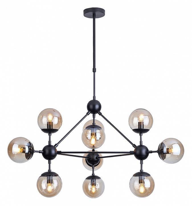 Потолочная люстра Arte Lamp Bolla A1664SP-10BK