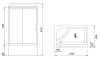 Душевая кабина Royal Bath BP RB8120BP5-WC-L с высоким поддоном, с сиденьем фото 4