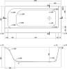 Акриловая ванна Cersanit Smart 170x80 L фото 13