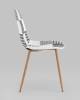 Стул Stool Group Валенсия SN OS-001P-V patchwork bw DUAL пэчворк черно-белый фото 3