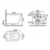 Комплект Belbagno Colorato BB062CHR-MB/BB062SC-MB/BB002-80/BB007-PR-NERO.M кнопка черная фото 14
