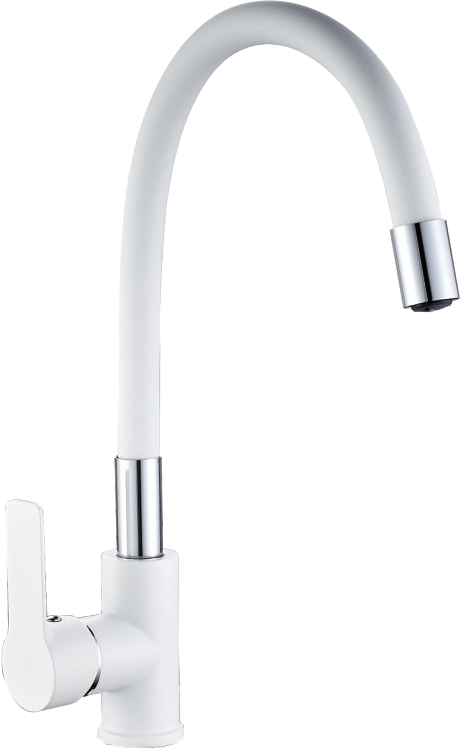 Смеситель для кухни Haiba HB70113-8 белый