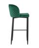 Стул барный Stool Group Оскар MC11B VELVET HLR-56 DUAL изумрудный фото 3