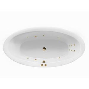 Акриловая ванна Excellent Lumina 190x95 "LINE" (золото)