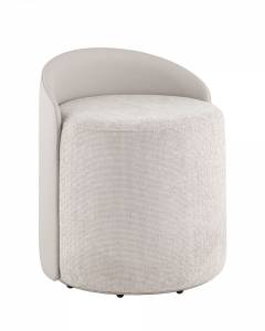 Пуф Stool Group Тея LV-123-BSm/Pa229 светло-серый