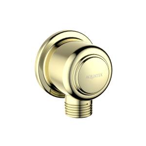 Шланговое подключение Aquatek Классик AQ2461PG полир. золото