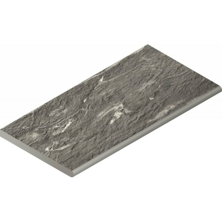 Бордюр Italon Скайфолл X2 620090000699 Бортик Гриджио Альпино Закругленный 30x60