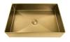 Раковина AltroBagno Солидо (Solido) 001021 OrSp матовое золото, 60.4x40.6