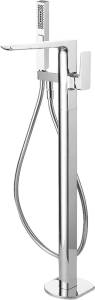 Смеситель для ванны с душем Allen Brau Infinity 5.21009-00 С ВНУТРЕННЕЙ ЧАСТЬЮ, напольный, хром