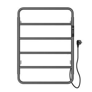Полотенцесушитель электрический Wonzon & Woghand WW-AL201-GM темный графит