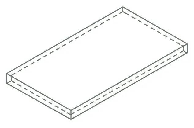 Ступень Italon Авангард X2 620070002836 Блэк угловая левая 33x120