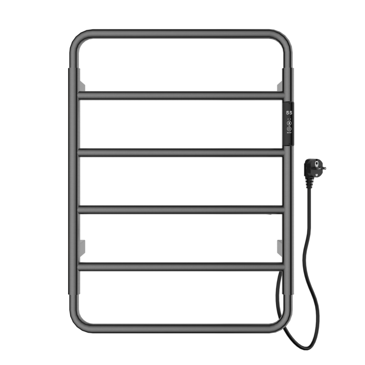 Полотенцесушитель электрический Wonzon & Woghand WW-AL201-GM темный графит
