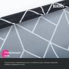 Штора для ванной Iddis Base BB02P18i11 полиэстер, 200x180, черный, белый фото 8