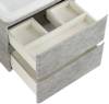 Тумба под раковину Belbagno Albano-Cer ALBANO-CER-500-2C-SO-CVG 47x44x50 Cemento Verona Grigio подвесная с двумя выкатными ящиками фото 5