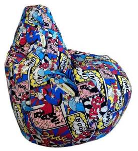 Кресло-мешок Dreambag Bang Blue 5037021 велюр XL