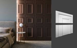 Гипсовая панель Deco Line Modern F-02 60x2x30