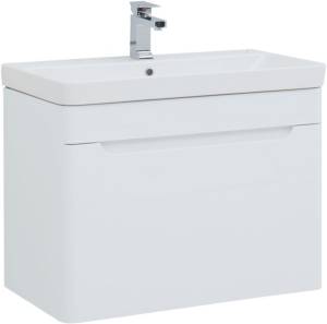 Тумба с раковиной Aquanet София 80 212587 белый, 624x800x460